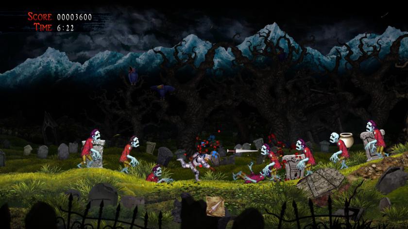 Switch游戏 -经典回归 魔界村 Ghost ‘n Goblins Resurrection-百度网盘下载插图5-小白游戏网 Switch游戏 -经典回归 魔界村 Ghost ‘n Goblins Resurrection-百度网盘下载插图5-小白游戏网